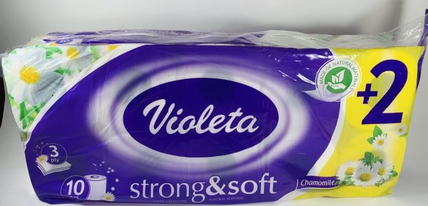 VIOLETA WC PAPIER 8 ROLLEN